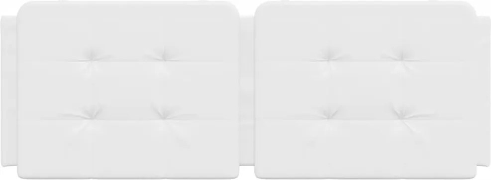 fehér műbőr fejtámla párna Zadar 140 cm