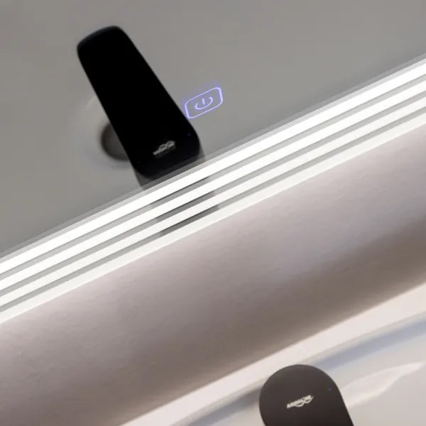 Brilagi - LED fürdőszobai tükör MELZO LED/28W/230V 60x80 cm IP44 CRI 90 dimmelhető + CCT