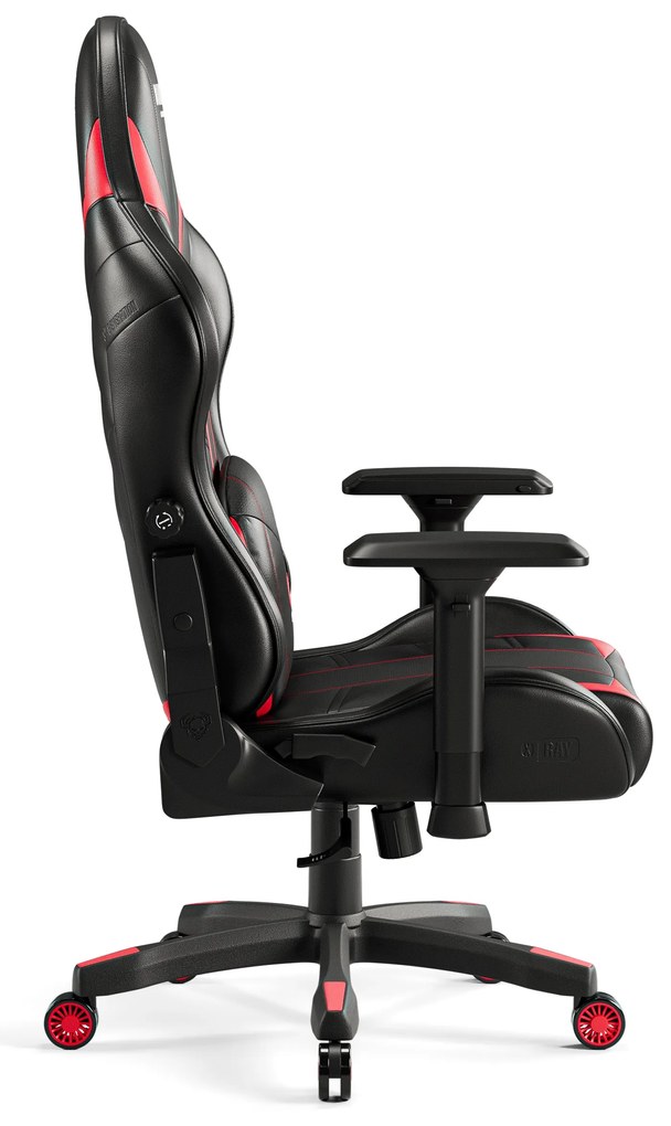 Diablo X-Ray 2.0 King Size gamer szék: fekete-piros