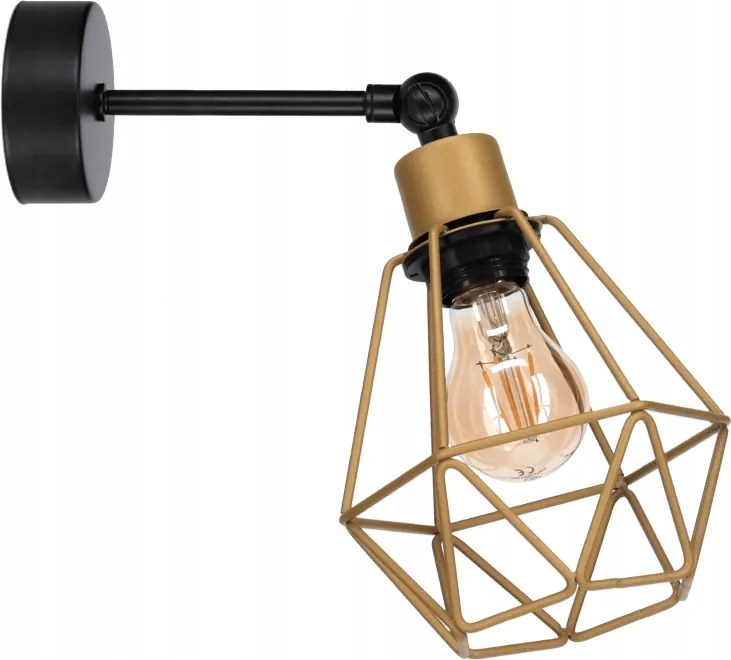 Fali Lámpa Gold Diamond Csuklós