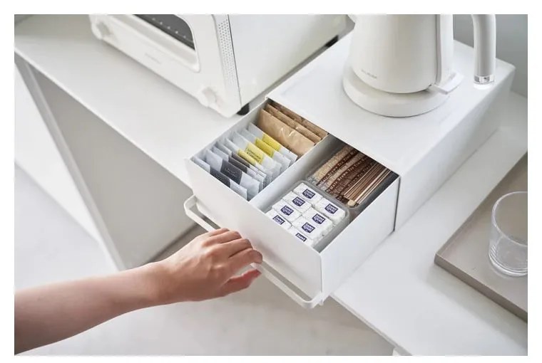 Fehér teatartó doboz Tower – YAMAZAKI