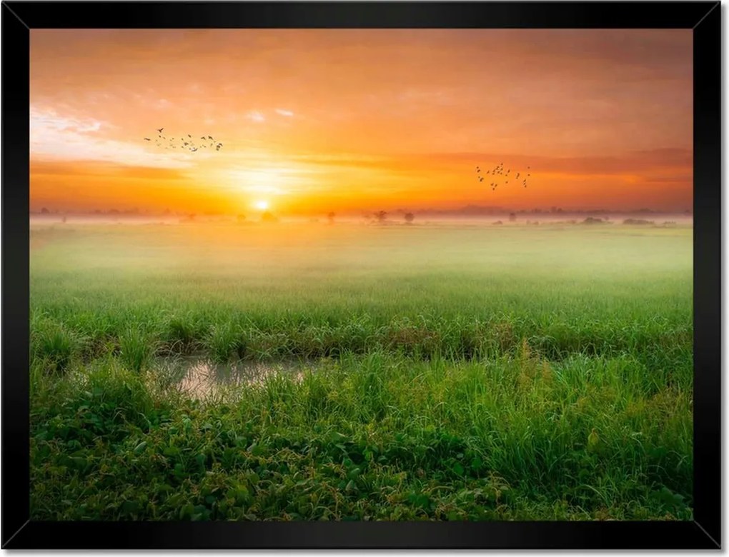 Poszterek keretben 40x30 Napfelkelte Ébredés