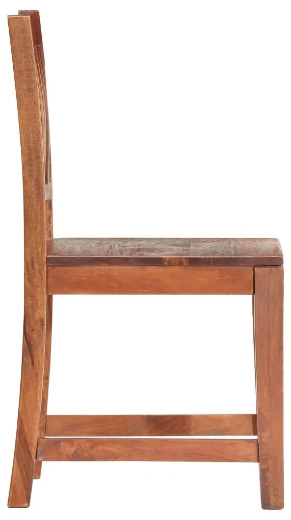 4 db tömör mangófa étkezőszék