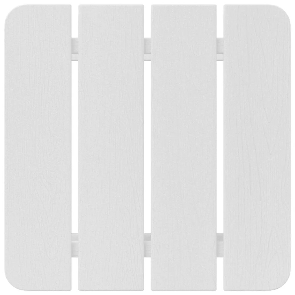 Adirondack oldaltáblázat fehér 38x38x45 cm HDPE