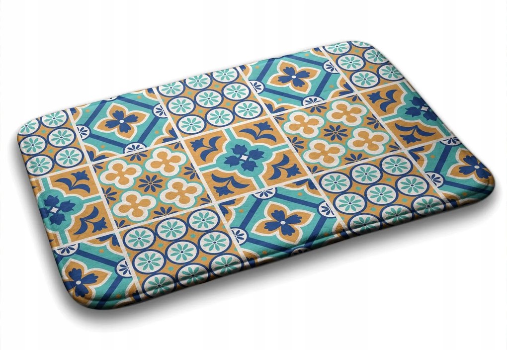 Fürdőszobaszőnyeg Geometrikus minták 75x45