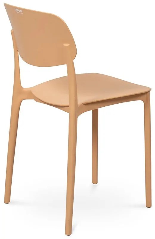 Barackszínű műanyag kerti szék Hébé – Bonami Essentials