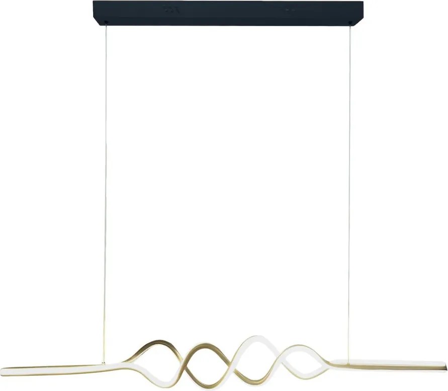 MILAGRO ML1575 Modern Led Függesztett Lámpa Fekete LED IP20