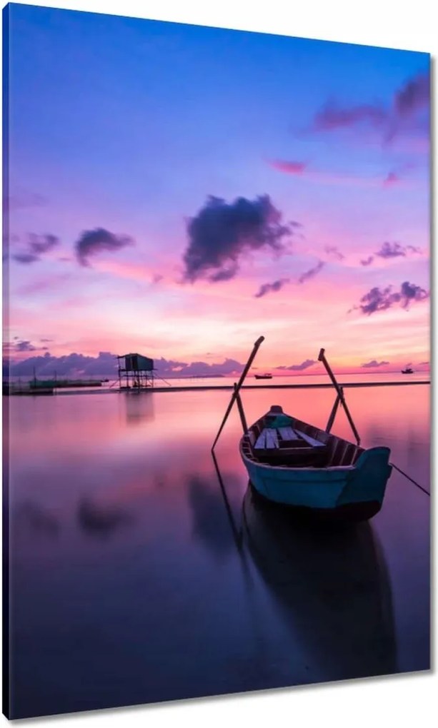 Vászonkép 70x100 Halászhajó