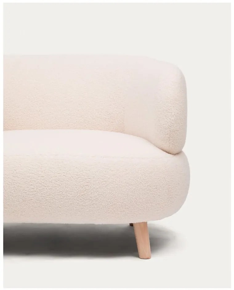 Bézs buklé fotel Luisa – Kave Home