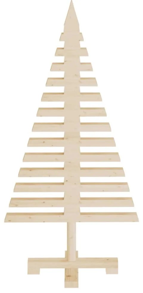 3 db tömör fenyő karácsonyfa dekorációnak