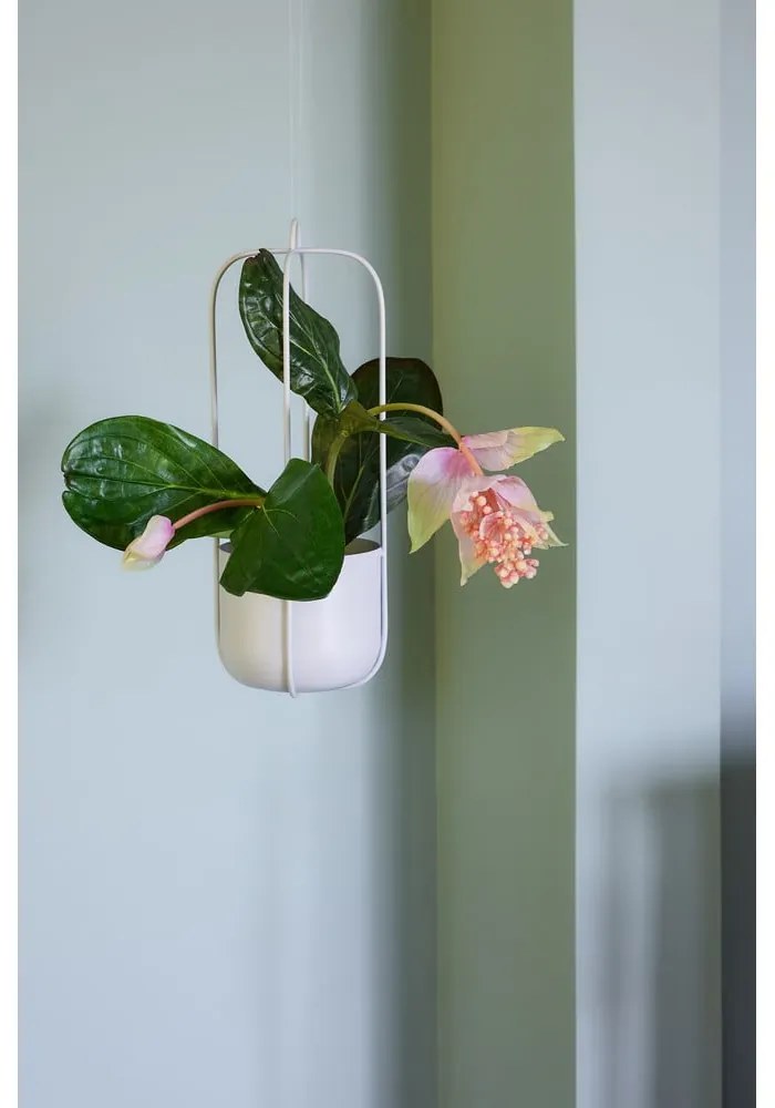 Juro 2 db világosszürke függő vas virágtartó - Hübsch