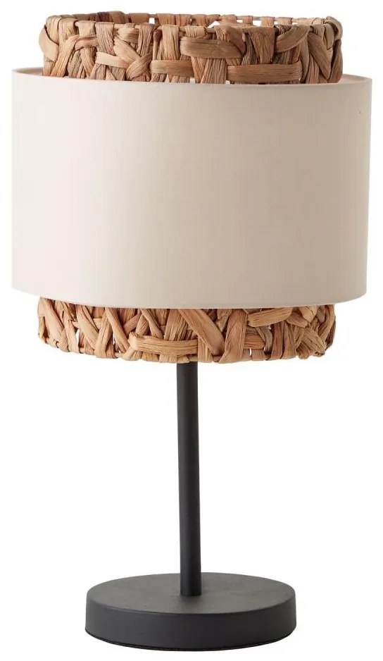 Brilliant - Asztali lámpa WATERLILLY 1xE27/60W/230V krémes