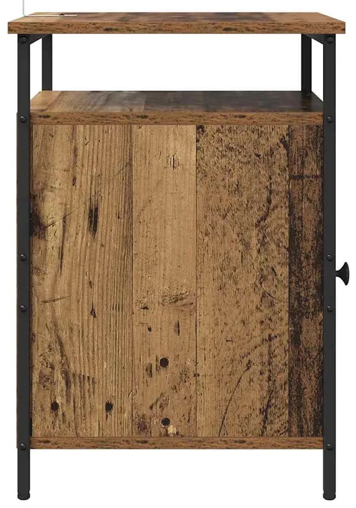 Éjjeliszekrény Öreg fa 40 x 42 x 60 cm Faanyag