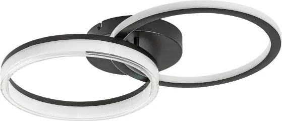 Rabalux 71479 - LED dimmelhető mennyezeti lámpatest SERAPHIEL LED/38W/230V 3000-6500K 60x35 cm+távirányító