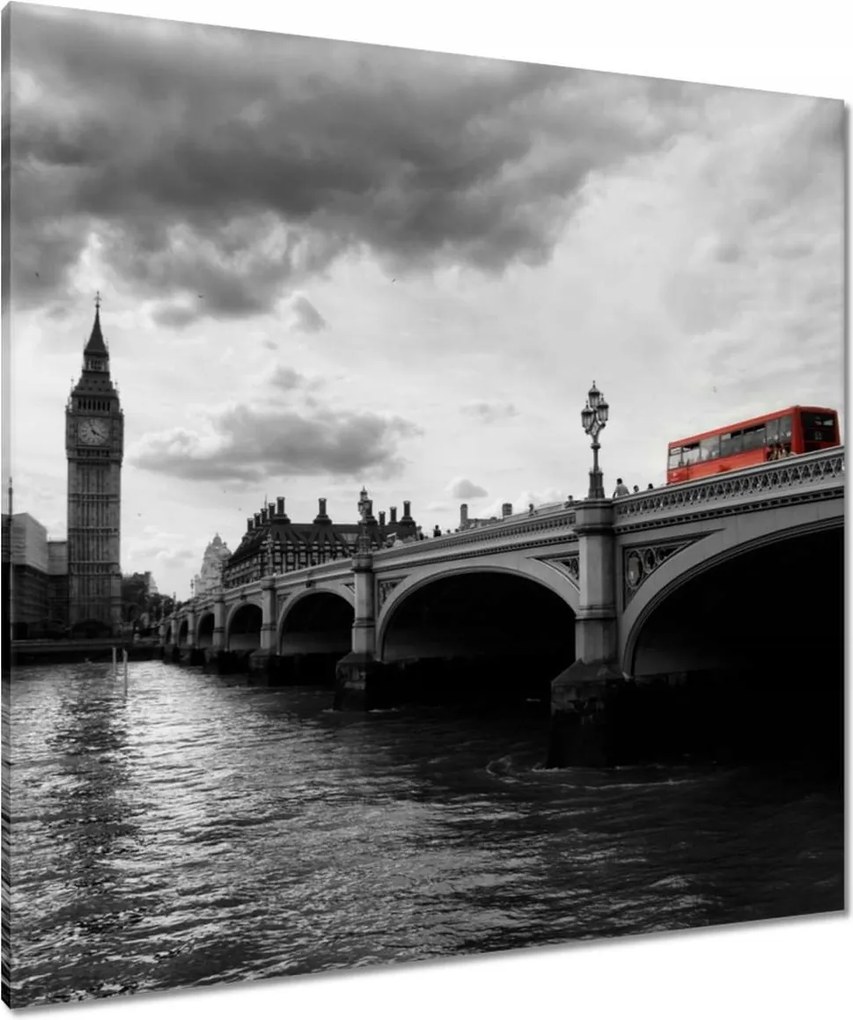 Vászonkép 90x90 Big Ben híd Anglia