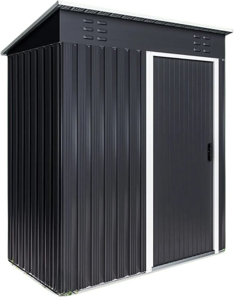 Kerti szerszámtároló ház M, 162x86x181 cm, antracit Jurhan