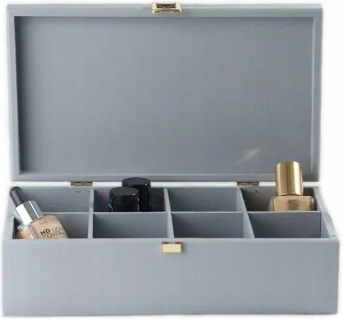 Fa Doboz Teáskanna Teásdoboz Ékszer 28x16