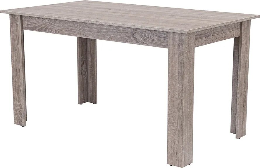 Yorki Standard étkezőasztal 140x80 cm yorki tölgy