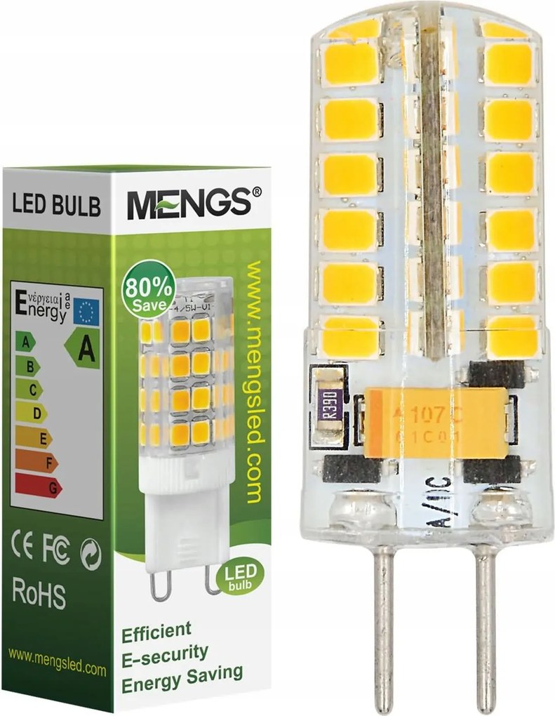 Led izzó GY6.35 4W=30W hideg fehér 240LM