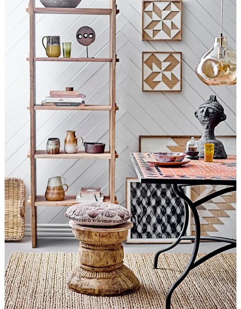 Barna függőlámpa üveg búrával ø 30 cm Azizi – Bloomingville