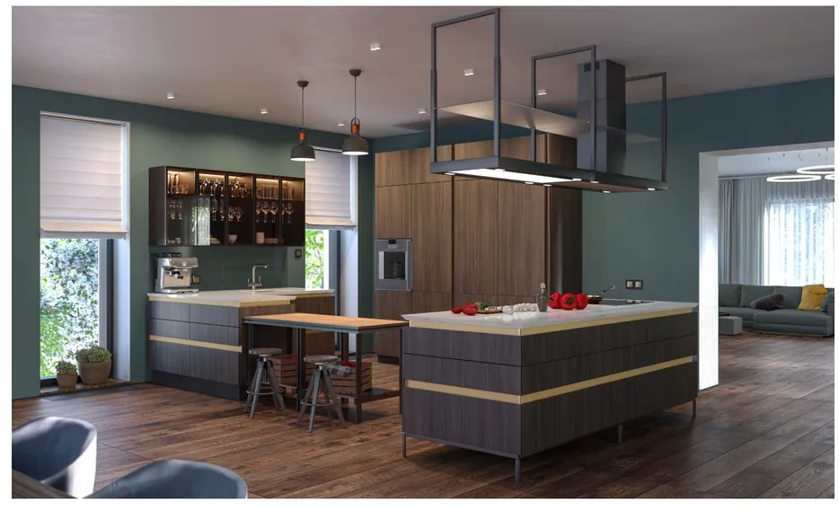 Lámpa Mennyezeti lámpatest NOOR,2691,AC220-240V,50/60Hz,1*E27,IP20,átmérő 22CM,egyes,fekete