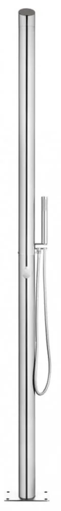 rozsdamentes acél kerti zuhany 220 cm