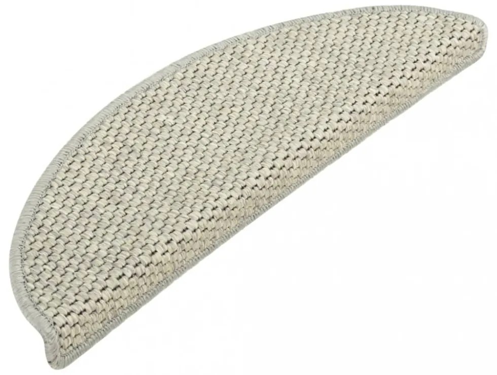 15 db szizálhatású világoszöld öntapadó lépcsőszőnyeg 65x21x4cm