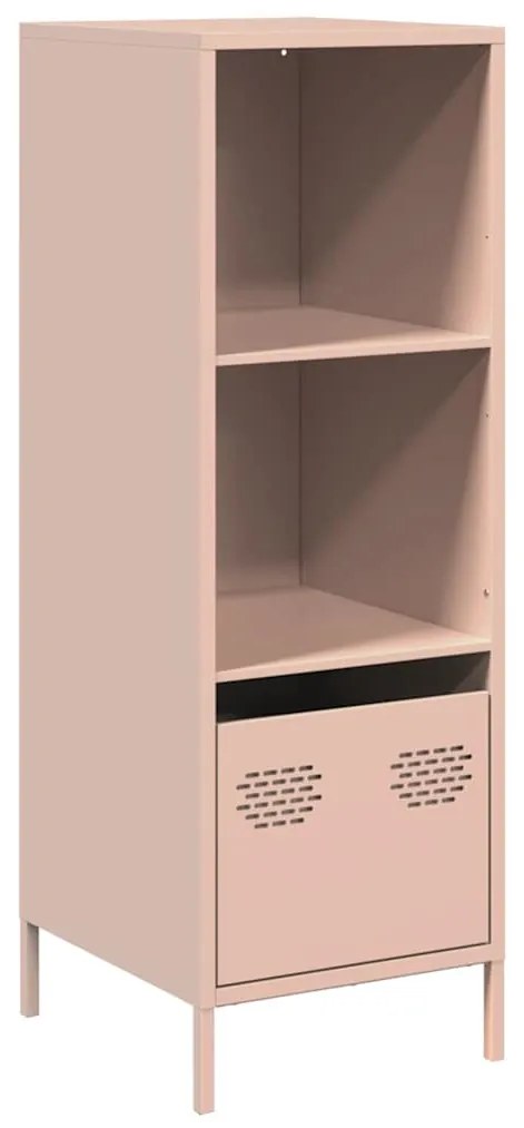 rózsaszín acél tálalószekrény 35 x 39 x 103,5 cm