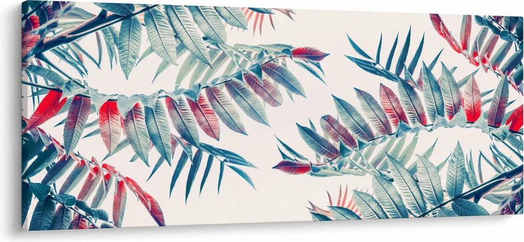 Kép - Trópusi levelek (120x50 cm)