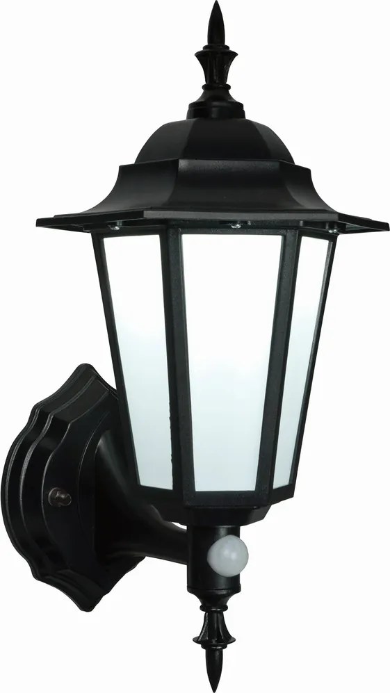 ENDON 54555 EVESHAM Klasszikus Kültéri Fali Lámpa Matt Fekete LED IP44