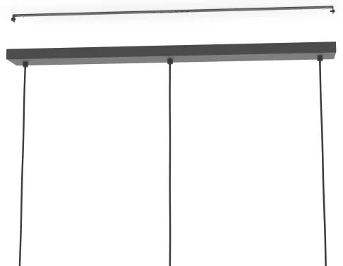 Eglo 900738 - Csillár zsinóron SEGOVIA 3xE27/40W/230V