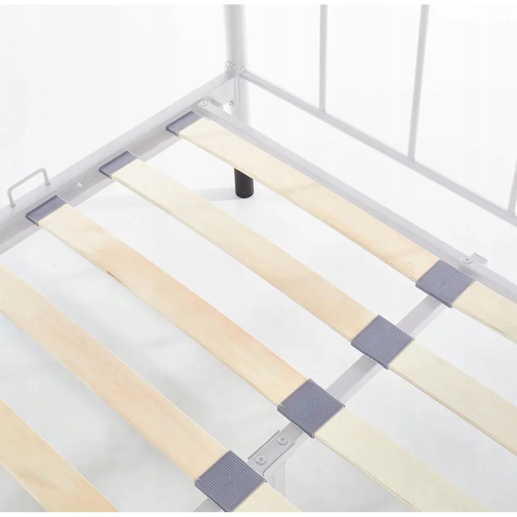 Fehér Fém Ágykeret 120x200 cm PABLO