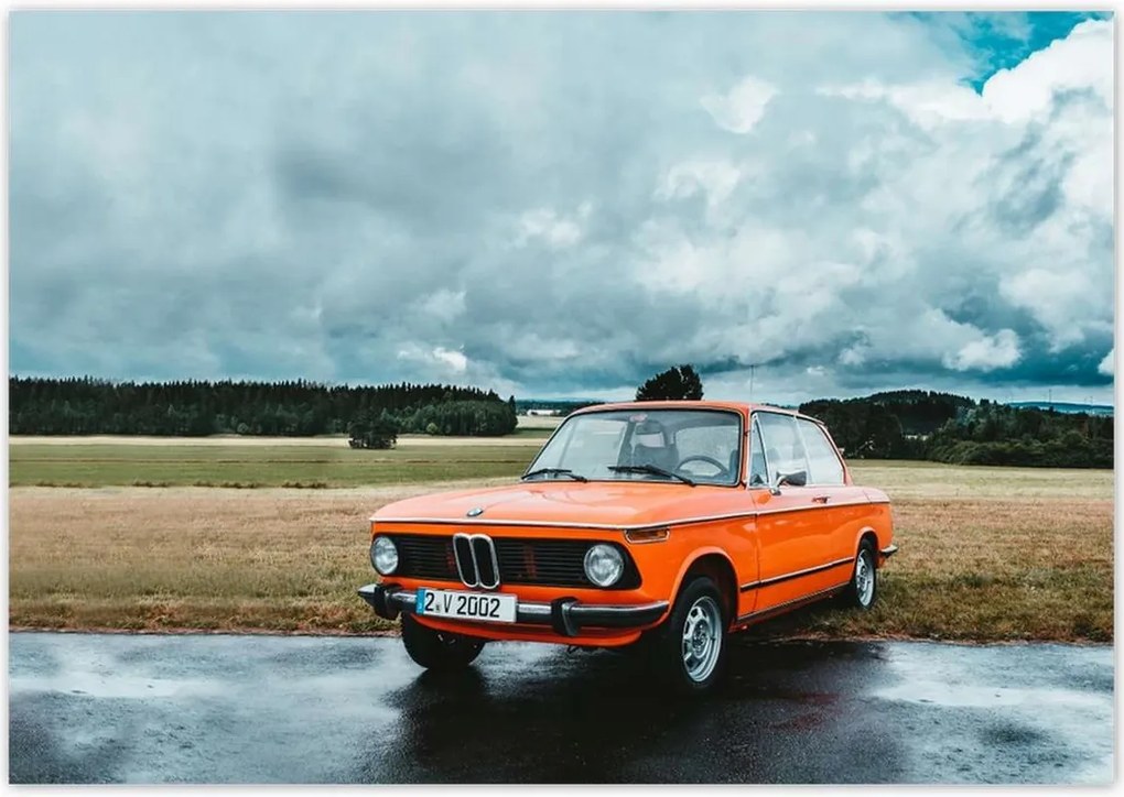 Poszterek 100x70 Bmw 2002 Klasszikus oldtimer