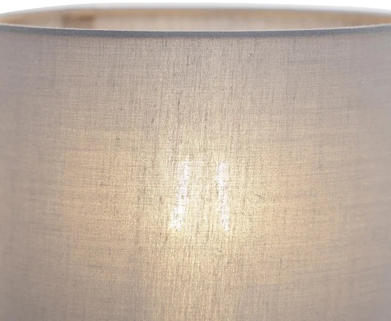 Okos fali lámpa acélból, szürke árnyékolóval, Wi-Fi-vel - Stacca