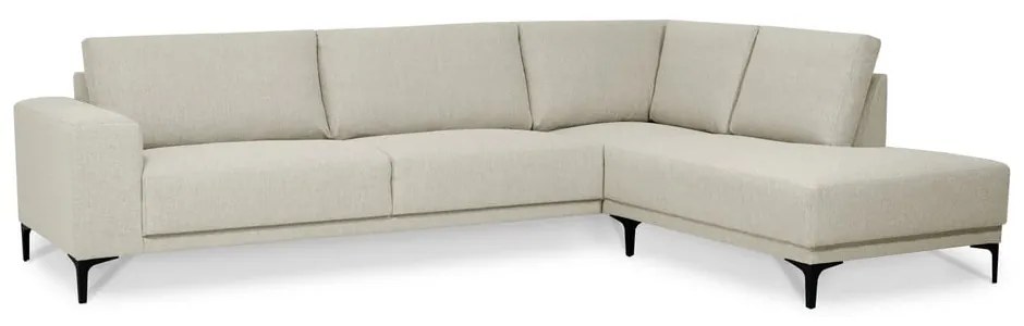 Bézs sarokkanapé (jobb oldali) Chile – Scandic