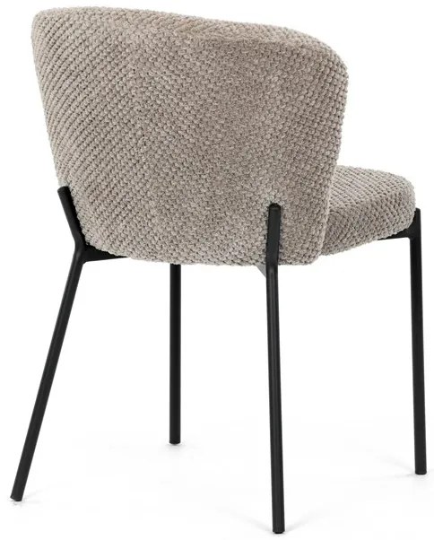 Bézs Bouclé Étkezőszék. CT-W1077 LAN2