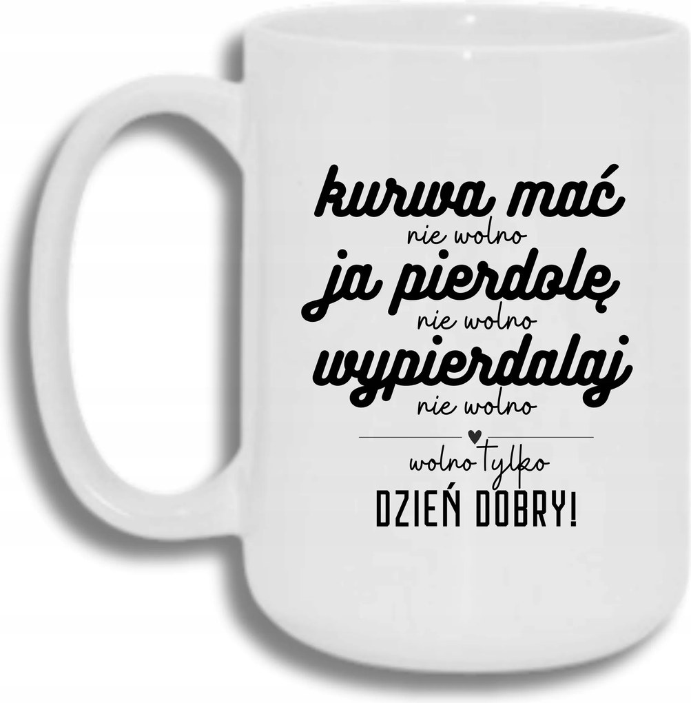 Bögre Fehér Nagy 440ml Ajándék Vicces Csak Jó Reggelt