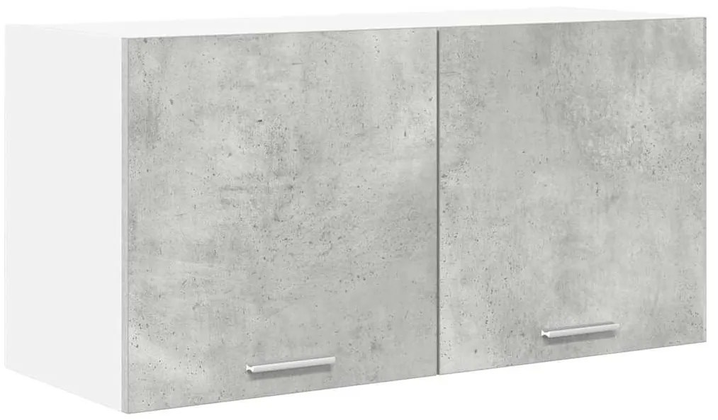 Függő szekrény Riga Beton Szürke 80 x 31 x 40 cm Faanyag