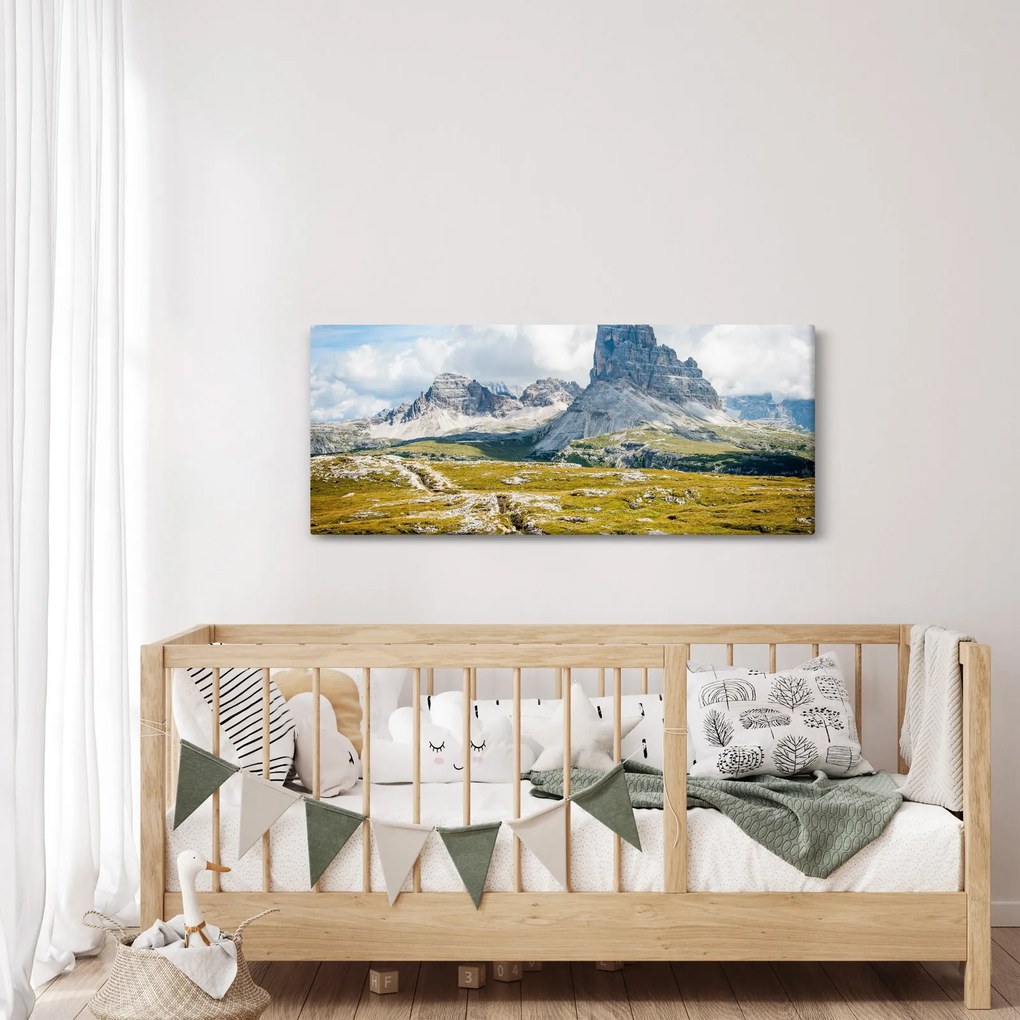 Kép - Olasz Dolomitok (120x50 cm)
