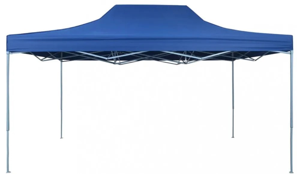 összecsukható, felállítható sátor 3 x 4,5 m kék