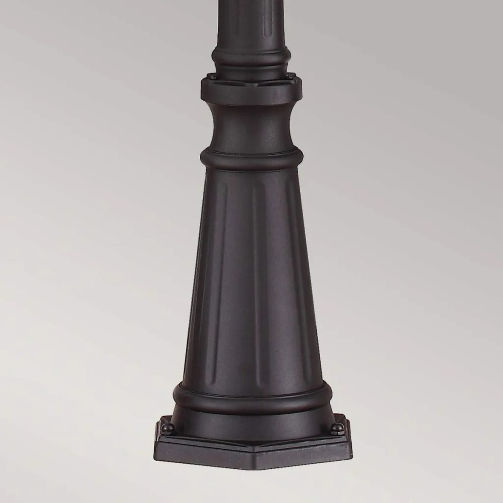 Feiss COTSWOLD LANE FE-COTSLN5-L-BK Utcai lámpa 3x60W/E14 IP44