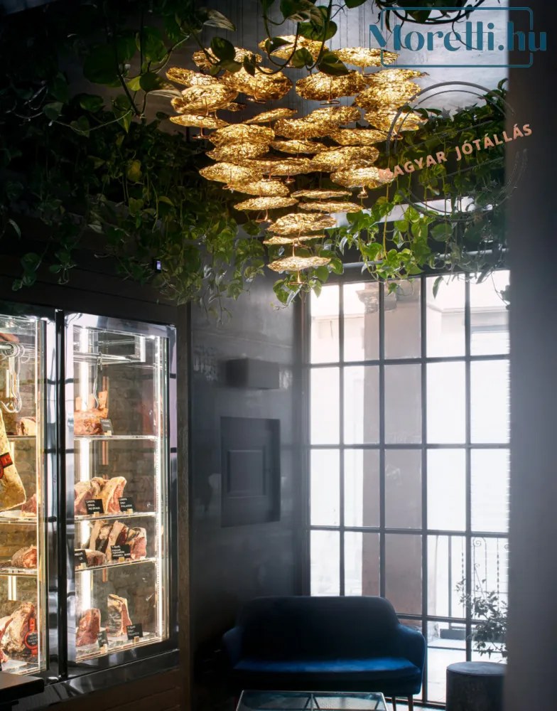 CATELLANI & SMITH CGM35CLVO GOLD MOON Modern Csillár LED IP20