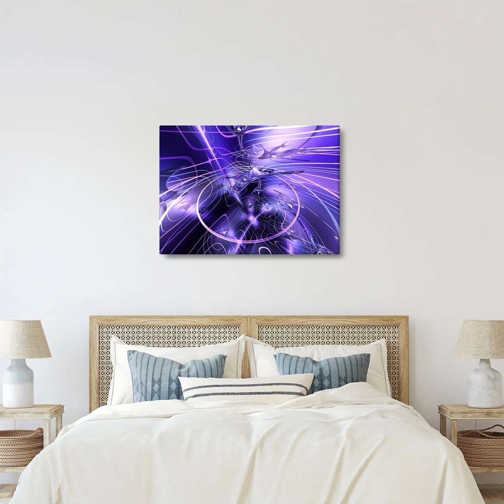 A technikai absztrakció képe (70x50 cm)