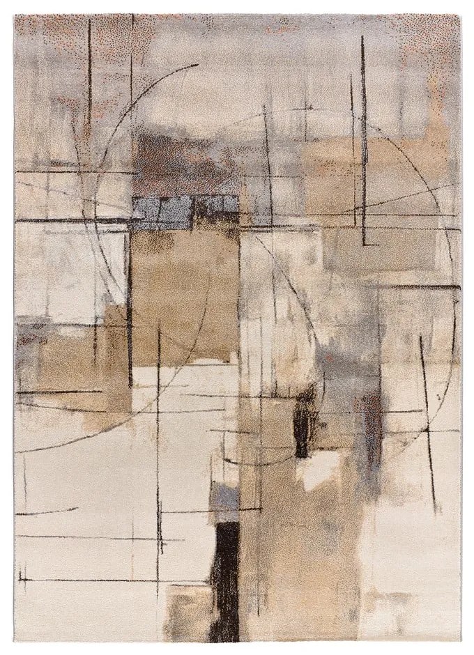 Szürke-bézs szőnyeg 133x190 cm Beruti – Universal