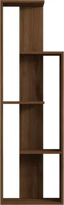 Wand könyvespolc, dió, 50 cm