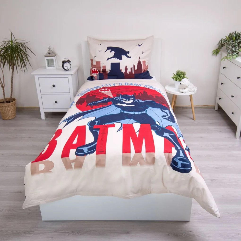 Batman Gotham's Knight ágyneműhuzat 140×200cm, 70x90 cm