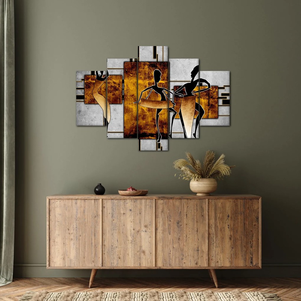 Kép - Az afrikai kultúra motívumai (150x105 cm)