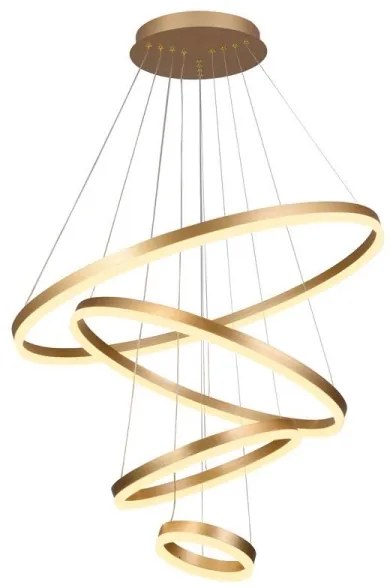 LED állítható fényerejű csillár kábellel LED/165W/230V 3000-6500K + DO