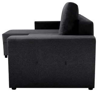 Univerzális sarokkanapé ággyá alakítható, tárolós SEVILLA antracit