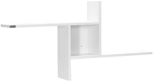 Fali polc 50x100 cm, fehér